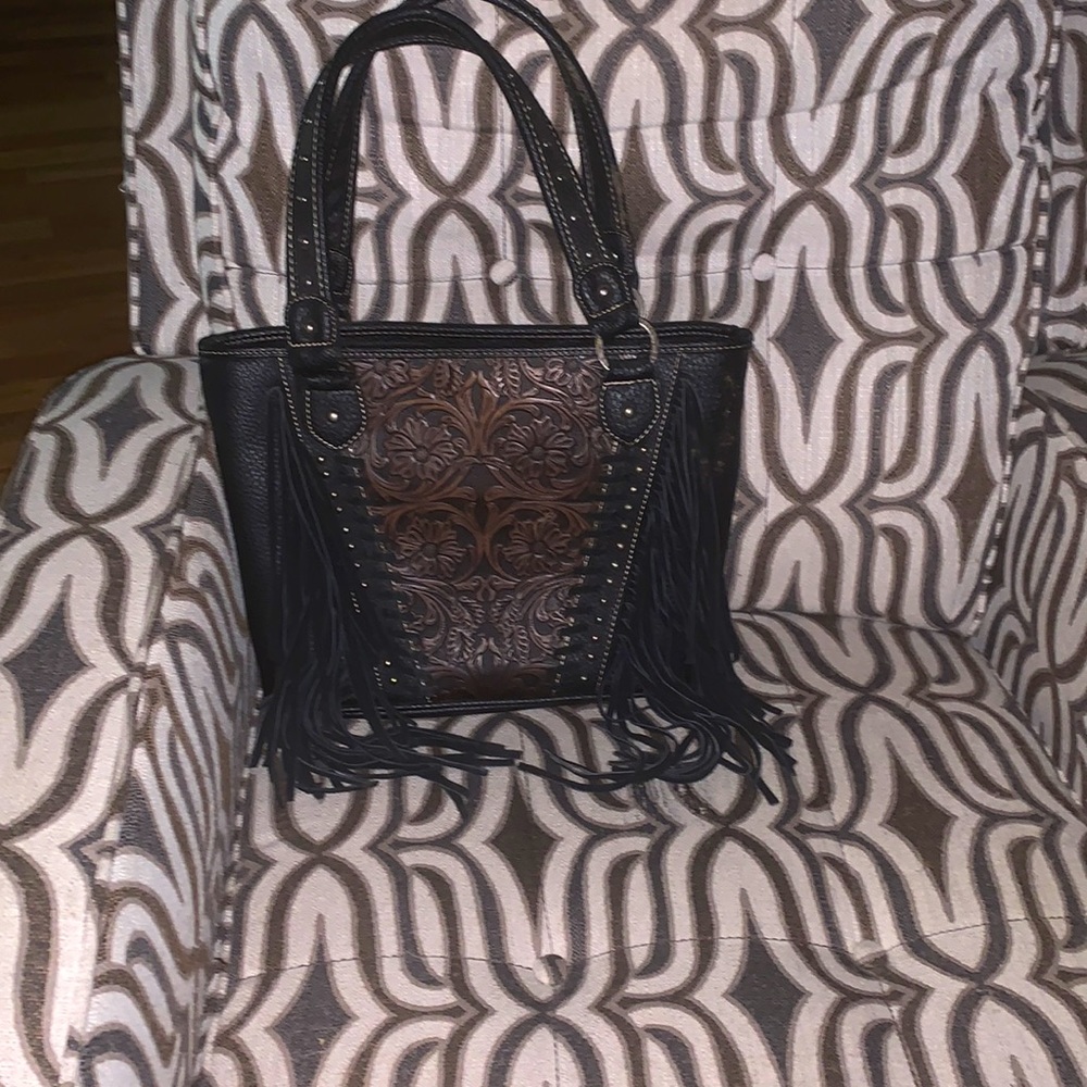 Trinity ranch concealed carry purse leather bag